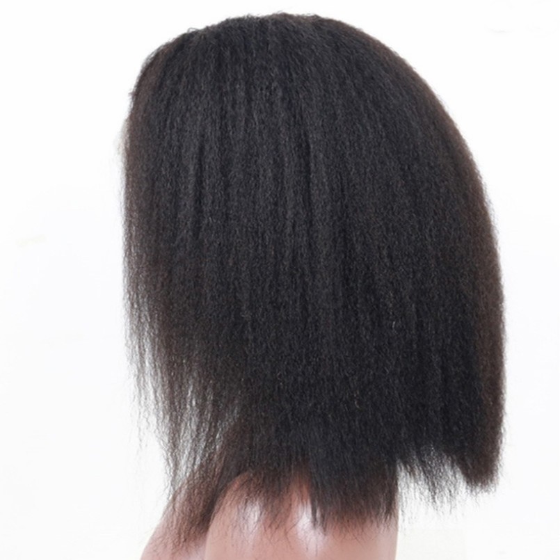 Nuevos productos transfronterizos pelucas africanas pelucas europeas y americanas damas cortas rectas de fibra química de alta temperatura pelucas