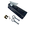 Black Trailer Covers+Golden Lock+2 Insurance Hanging Ring