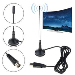 HD Цифровое телевизионное антенна DVB-T CAR ТВ всасывание чашки антенны HDTV Антенна телевидение мужская телевизионная антенна