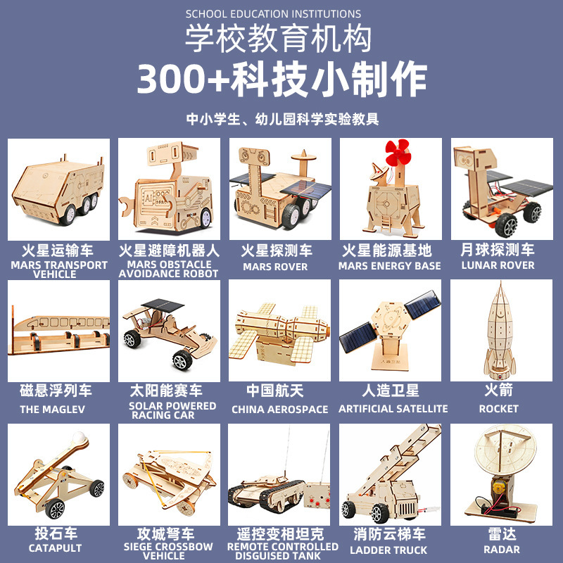 小学生の科学実験のおもちゃの子供の手作りのdiyの科学技術の小さい製作の益智は材料を詰めてバッチを詰めて発見します。|undefined