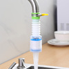 Creative water faucet shower home sprinkler filter with wheat riceite water savings, splash water can tease and shrink