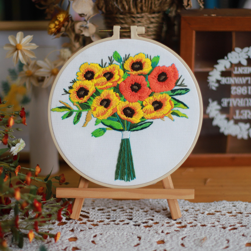 Suzi bordado original-Nuevo bordado DIY punto de cruz hecha a mano paquete de material de tela conjunto fabricante creativo en Stock Nuevo