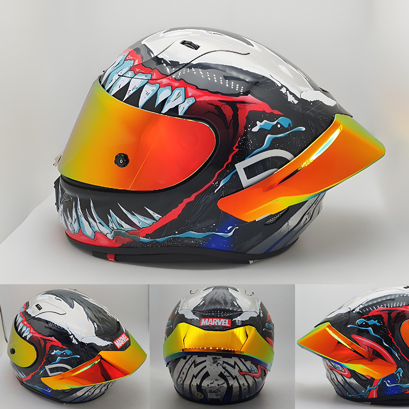 Hj26 Helmet Lens Is Suitable for Rpha11 Rpha70 Venom Joker 1234 Sun Protection Color-Changing Helmet Lens