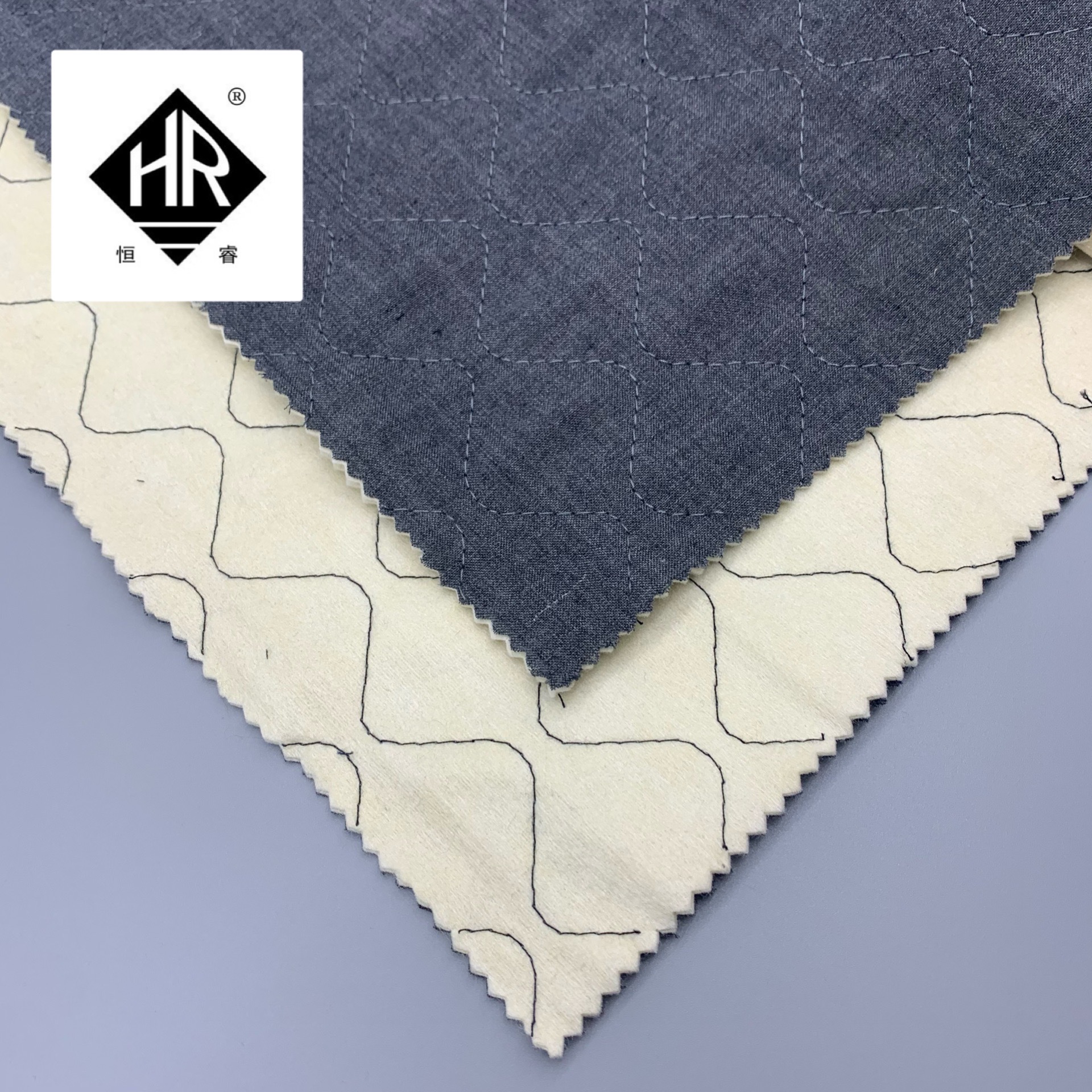 绍兴厂家HR 芳纶毡衔缝布F120+FV120葫芦形 电缆用防火毡保温隔热