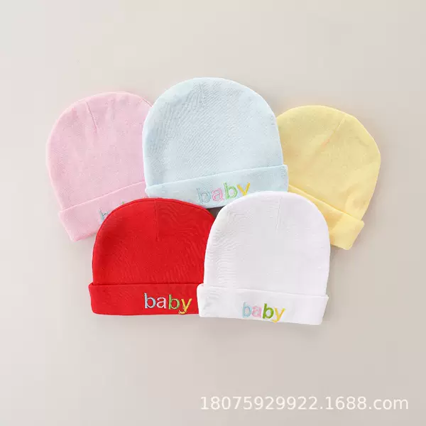 Foreign Trade European and American Newborn Baby Hats, Baby Double Hats, Amazon Supply