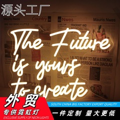跨境热卖动漫霓虹灯电商货源LED灯酒吧房间装饰 中东TEMU厂家直销