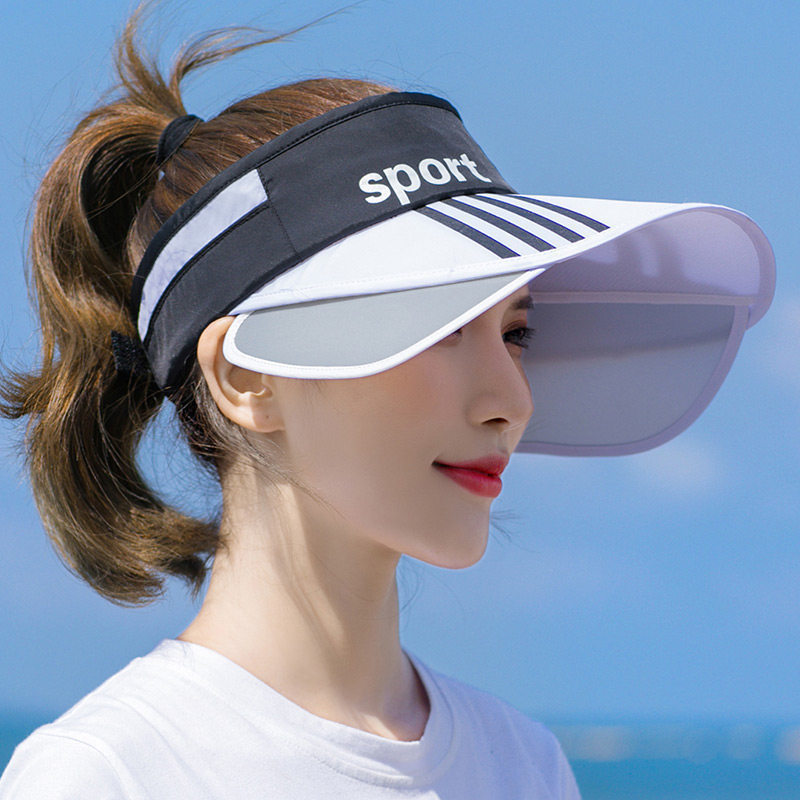summer Cap Learn to drive outdoors motion Sunscreen Telescoping Baseball cap Empty top Visor wholesale