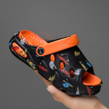 儿童凉拖鞋男大童夏新款一字拖软底家居爆款外穿两穿中小童女凉鞋