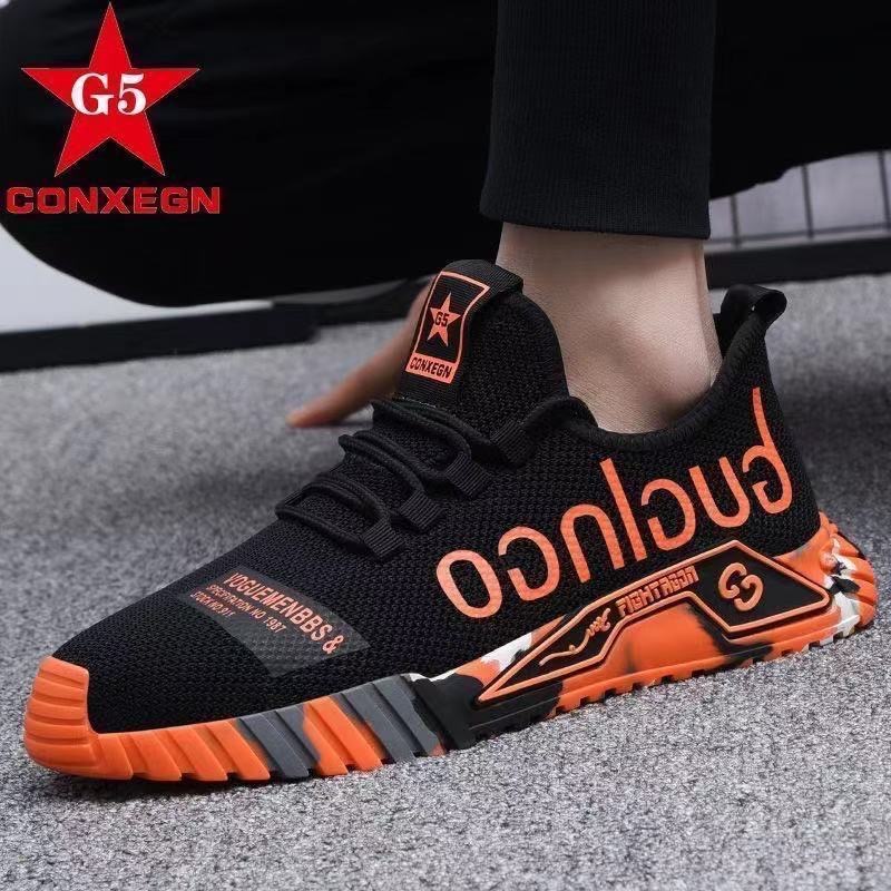 G5 Men's Spring Trend Shoes 2023 New Korean Style Fashion Comfy Slip-On Casual Sports Running Shoes
