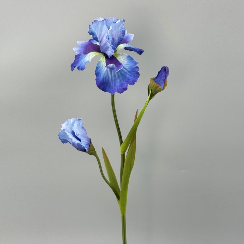 Flor azul cielo flor de bodas flor de seda flor de bodas flor de decoración de flor de vestíbulo flor de techo suave