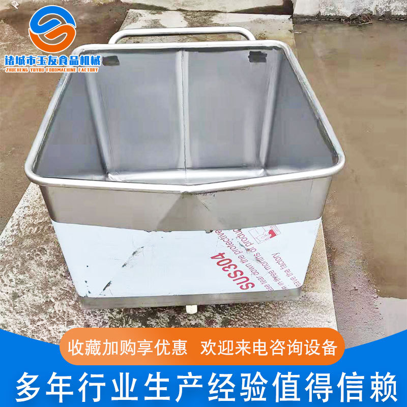 厂家供应 食品厂专用小料车 不锈钢小料车 手推小料车 工具车