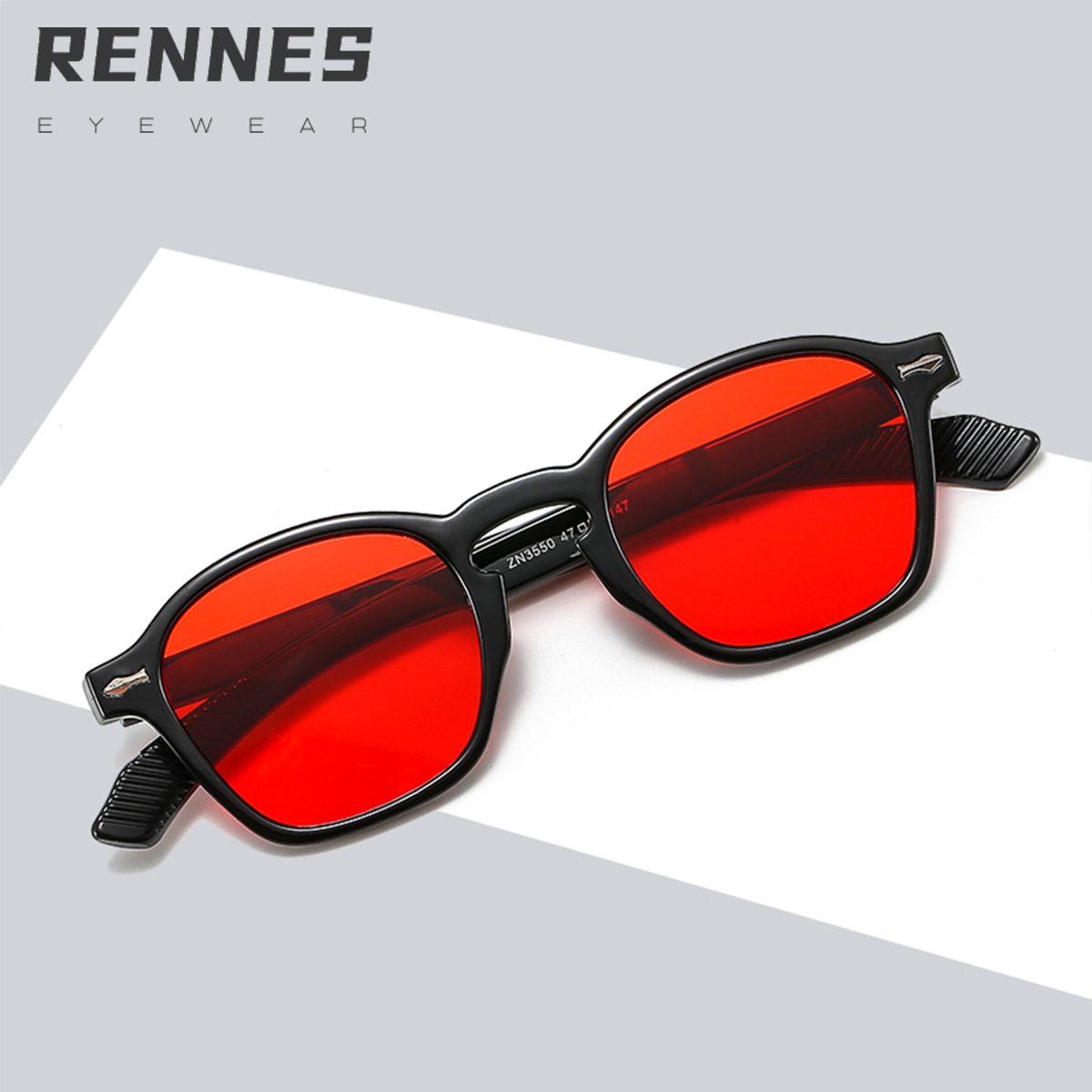 2021 nuevas gafas de sol decorativas para hombres y mujeres retro full frame gafas de sol marinas gafas de sol de uñas beige 3550