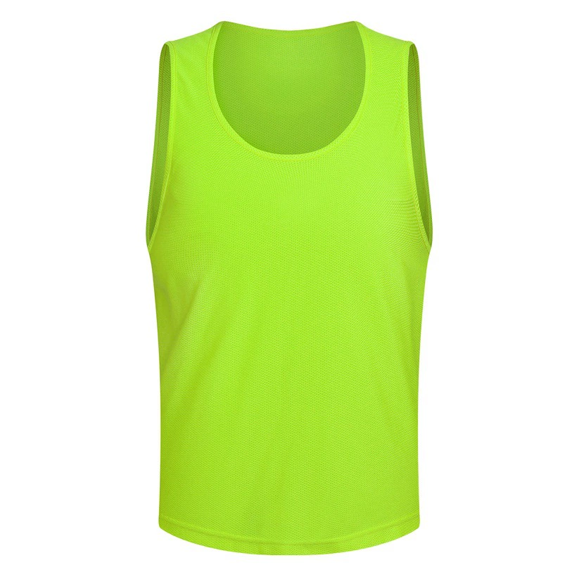 Футбольный тренировочный жилет Расширяющаяся одежда Сетчатый дышащий жилет Рекламная рубашка Номер команды Группировка Конкурирующая одежда Настройка