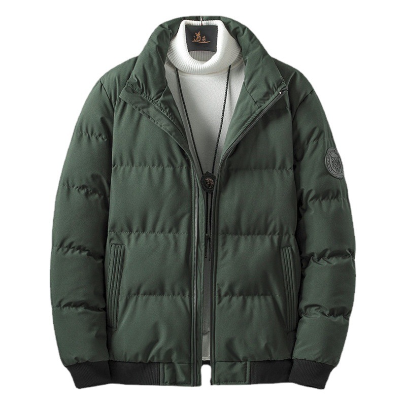 Abrigo de invierno para hombre nuevo estilo coreano de moda suelta más tamaño abrigo de algodón acolchado guapo invierno hombres Chaqueta de algodón acolchado abrigo de algodón acolchado hombres