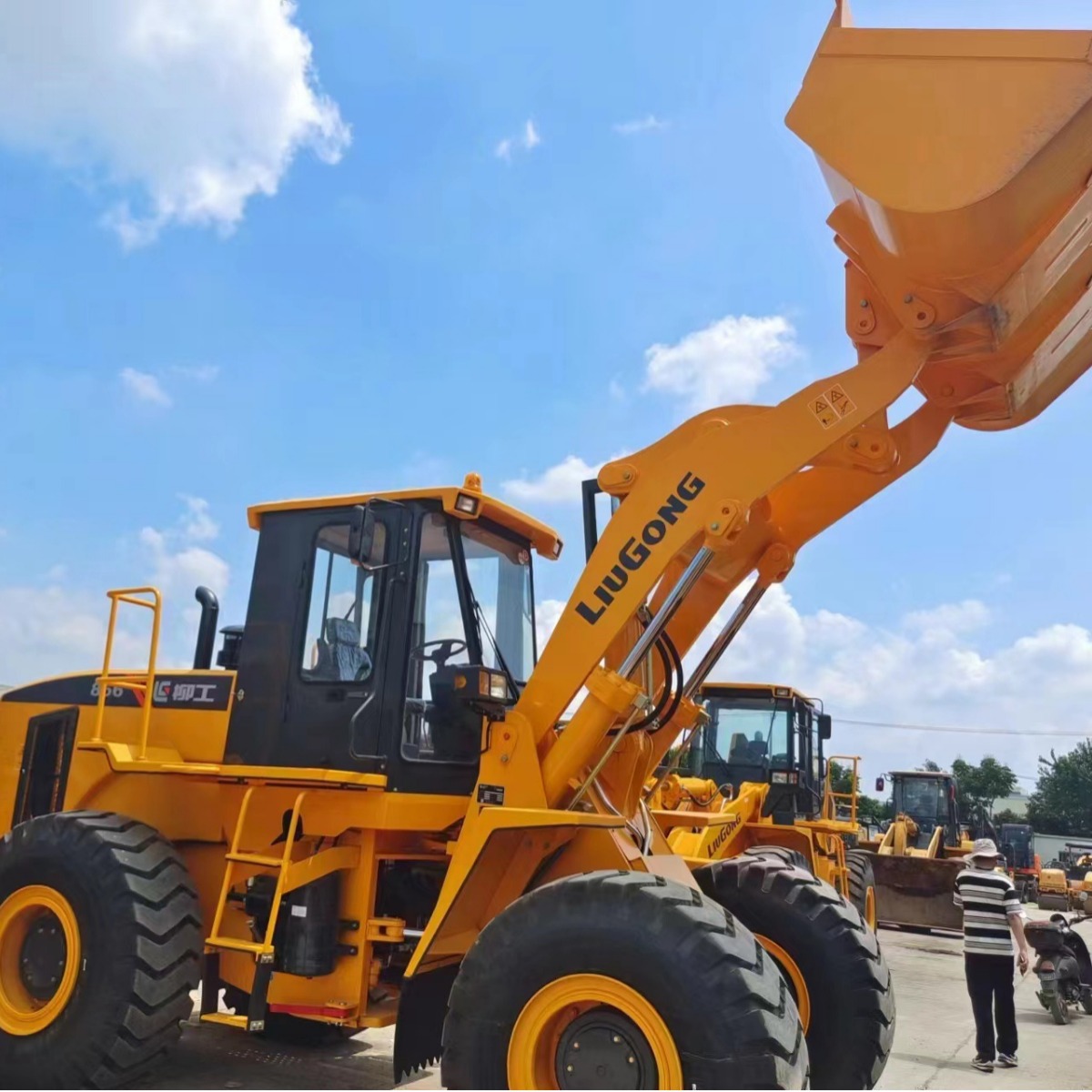 Exportación del puerto de Urumqi de segunda mano 856 50 956 Cargador de aduanas