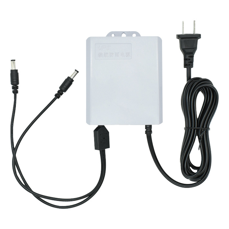 UPS monitoreo a prueba de lluvia 12V cámara de alimentación de apagón monitoreo de vida de alimentación continua adaptador de alimentación móvil