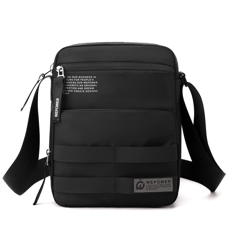 WEPOWER nuevo estilo de moda bolso de hombro de negocios resistente al desgaste, anti-derramamiento, hombre viaje de viaje, bolso de hombro