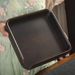 Large An Tan Tang Wholesale New Solid Ebony and Rosewood Pu-erh Tea Cake Storage Box Tea Cupping Box Rosewood Tea Dividing Tray