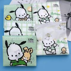 Printed tissue paper Pacha dog printed paper towel Portable small pack paper facial tissue toilet paper color napkin toilet paper