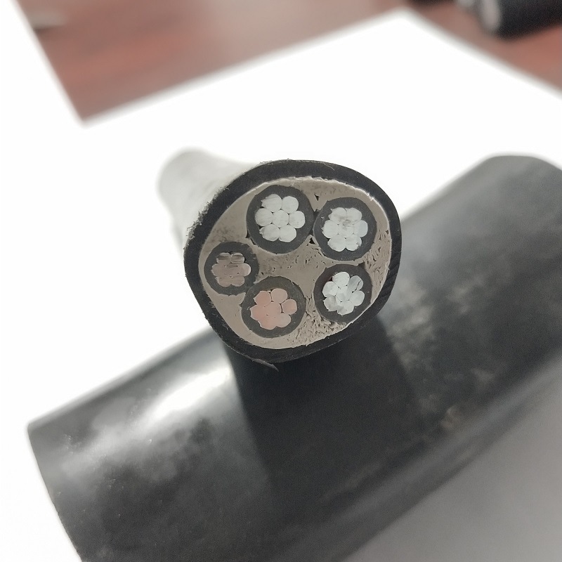 铝芯电缆厂家YJLV 3*25+2*16三相5芯25平方电缆线 户外架空铝线