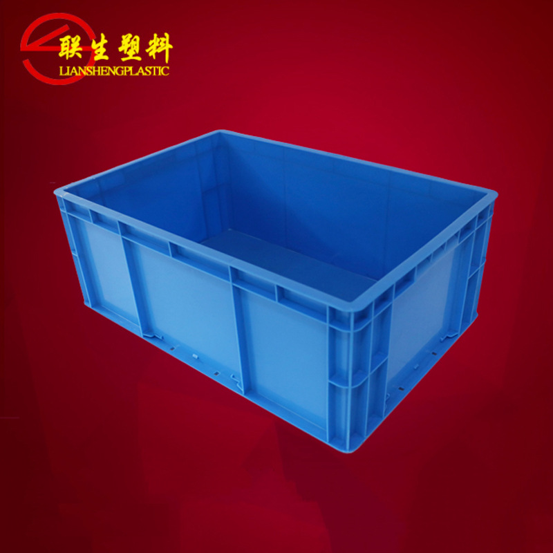 联生厂EU4622B箱汽配物流周转箱汽配塑料箱汽车零件eu箱