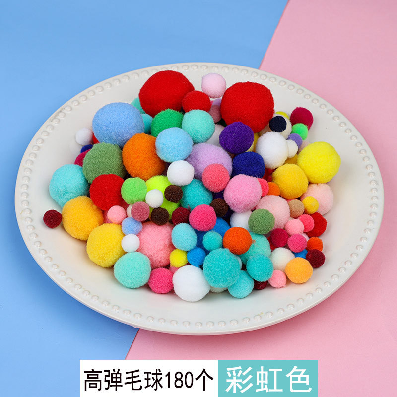 Paquete de material de ramo de varilla retorcida de macaron