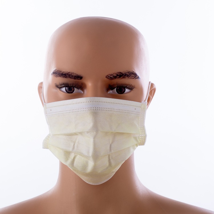 口罩厂家三层亲肤防尘面罩舒适不勒耳泡泡纱宽耳带防护口罩mask