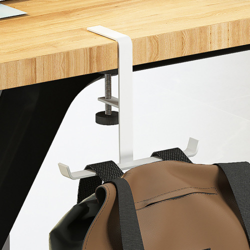 Schoolbag hook tableside artifact deskside punch-free hook dedicated classroom student storage rack hanging rack deskside