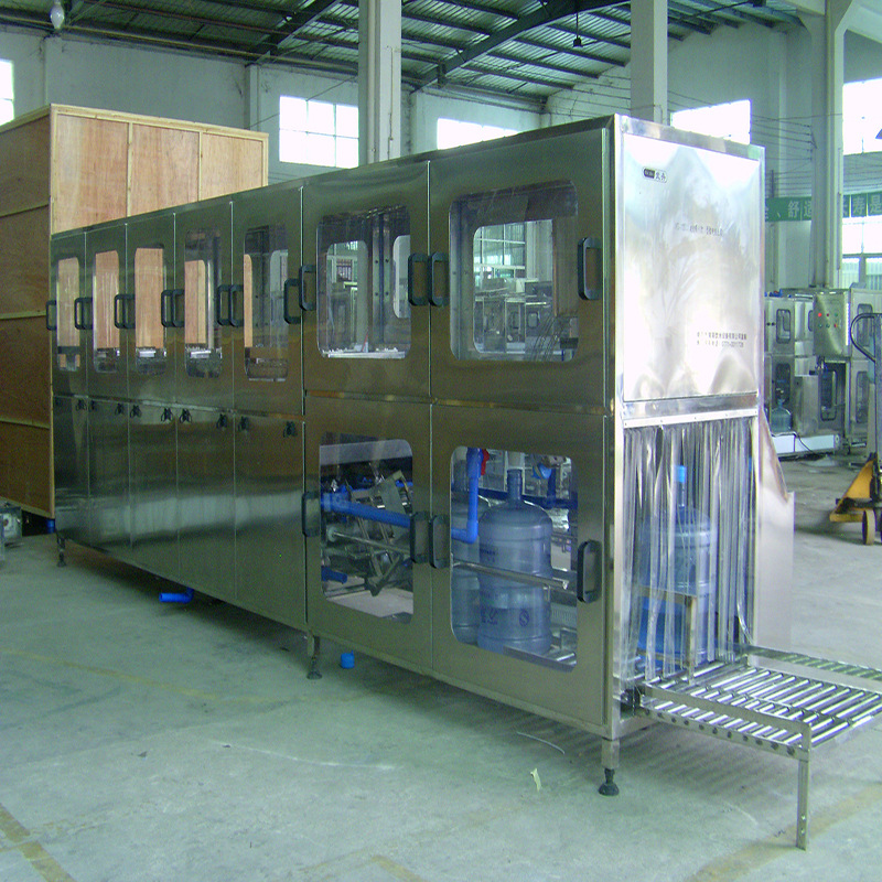 源头工厂纯净水灌装线 桶装水灌装机 大桶纯净水灌装机 刷桶机