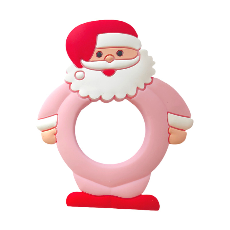 핑크--산타클로스 치발기