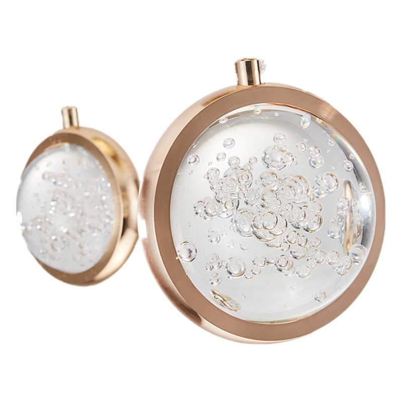 Luz lámpara de escalera de cristal de lujo diseñador creativo vestíbulo del hotel duplex villa lámpara de salón duplex escalera araña