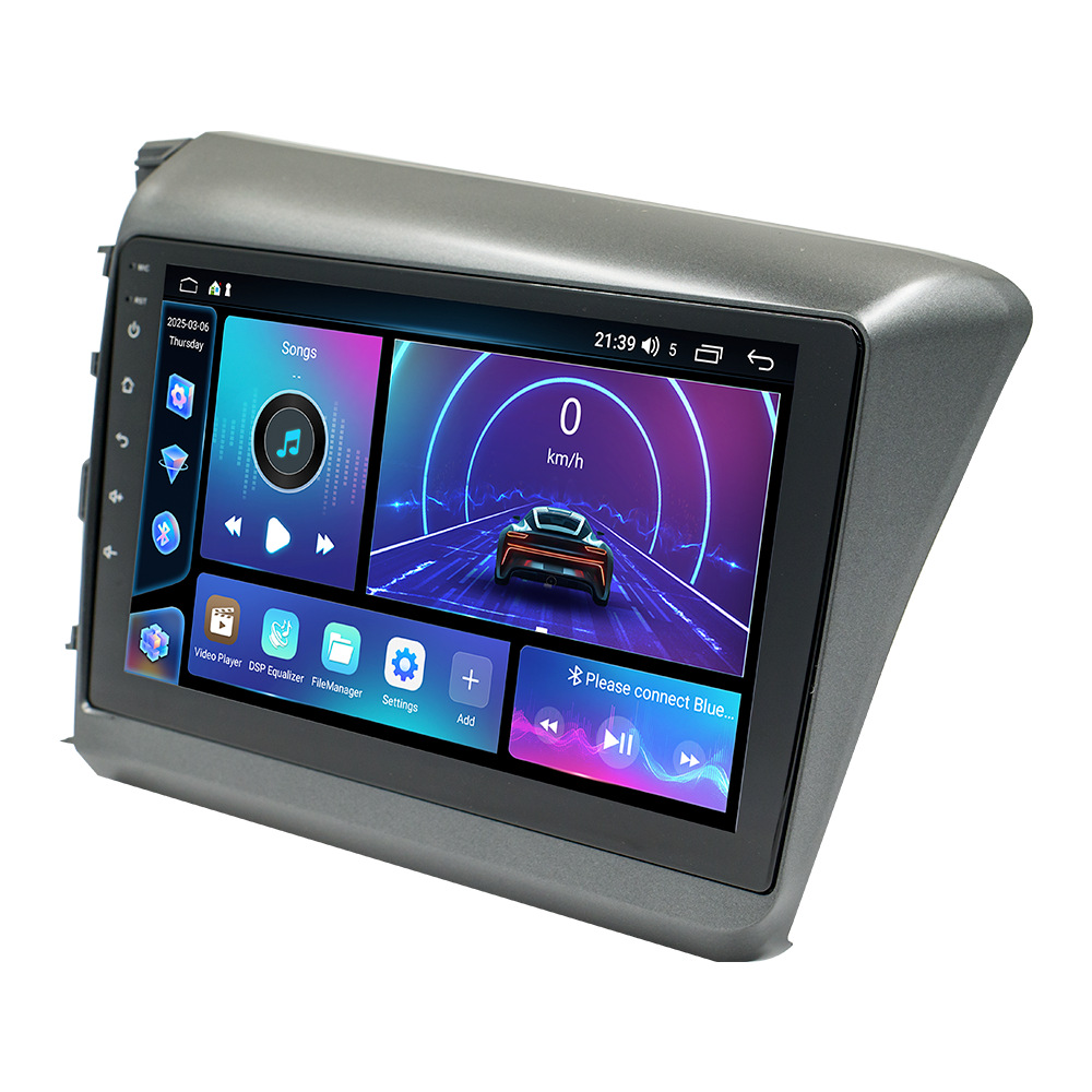 Aplicable a 12 - 15 años Honda Civic Android navegación en coche todo-en - uno FangYitong cuatro núcleos / ocho núcleos pantalla de control central