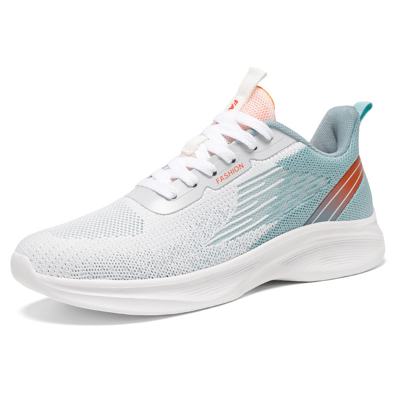 Zapatos zapatos individuales transpirables de malla de primavera para hombres, zapatos deportivos de tendencia de moda, zapatos casuales simples y versátiles, zapatos de hombre transfronterizos