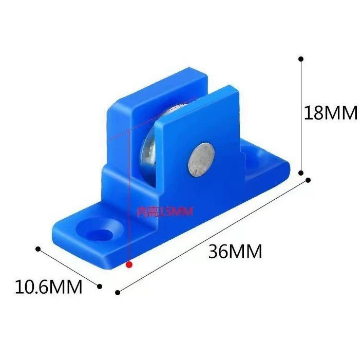 Производители поставляют пластиковые стальные оконные сетчатые ролики с ромбовидной сеткой 11 ㎜ Широкий бесшумный подшипник металлического экранного оконного шкива
