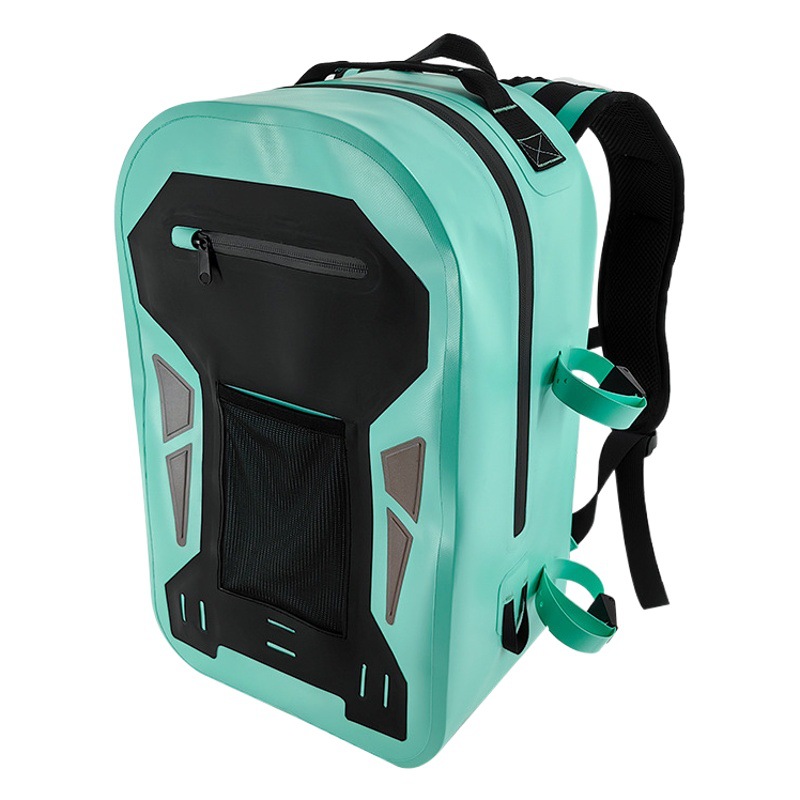 Waterproof backpack outdoor mountaineering hiking airtight riding travel swimming cross-border custom leisure TPU drifting backpack