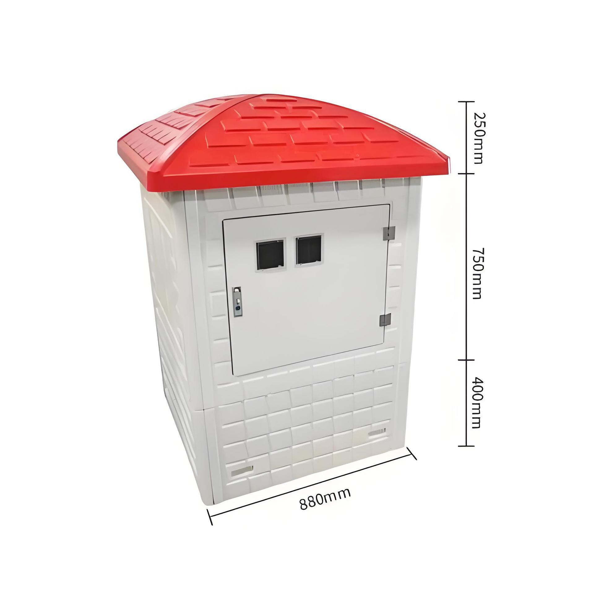 玻璃钢智能井房 农田灌溉组合式 单门双门模压井屋 远程控制系统