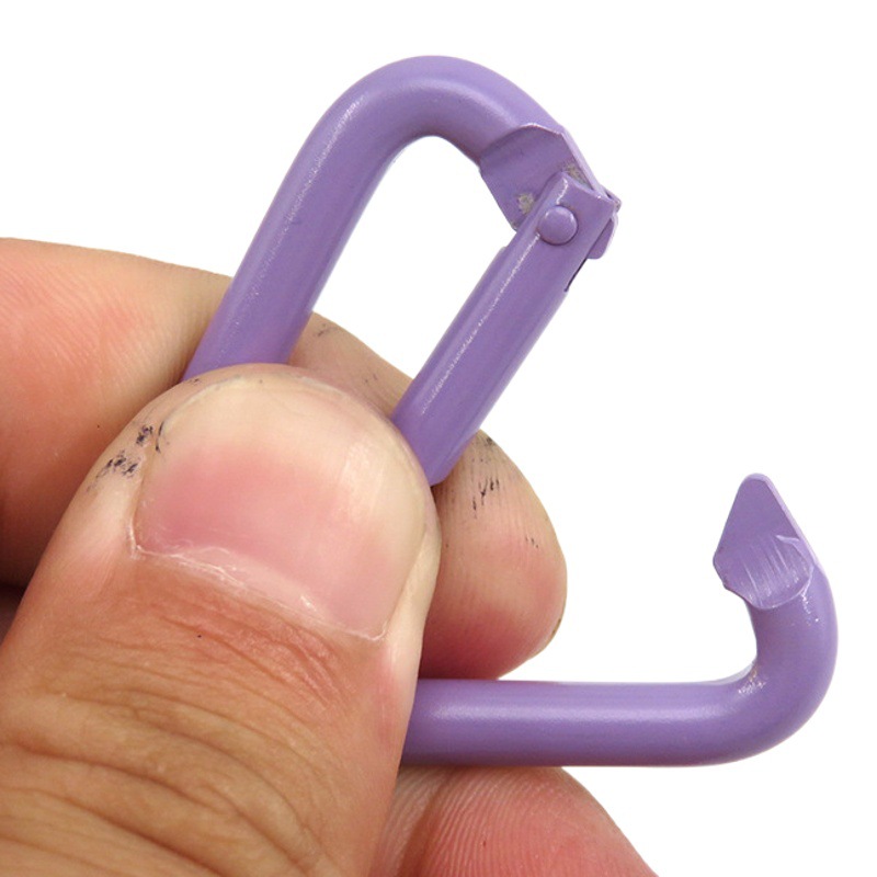Outdoor Nylon Webbing Buckle Triangular Carabiner Aluminum Alloy Carabiner Bluetooth Speaker Hook Luggage Hanging