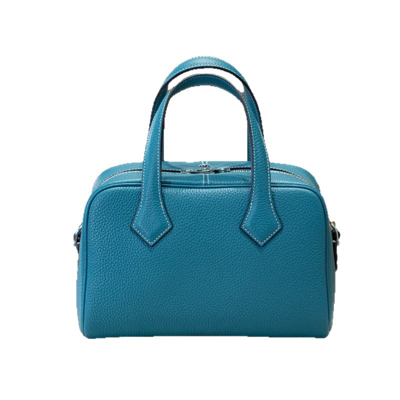 2025新款真皮女包头层牛皮27cm维多利亚小号休闲大容量手提斜跨女