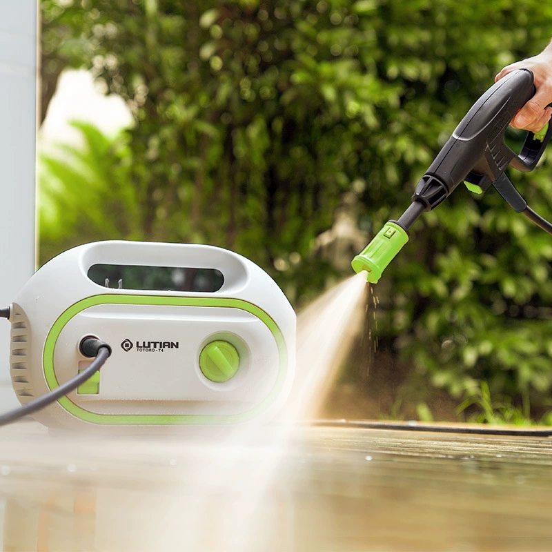 Зеленая полевая Автомойка 1400 Вт портативная Чистящая машина бытовая 220 В водяной пистолет высокого давления заводские прямые поставки Тоторо