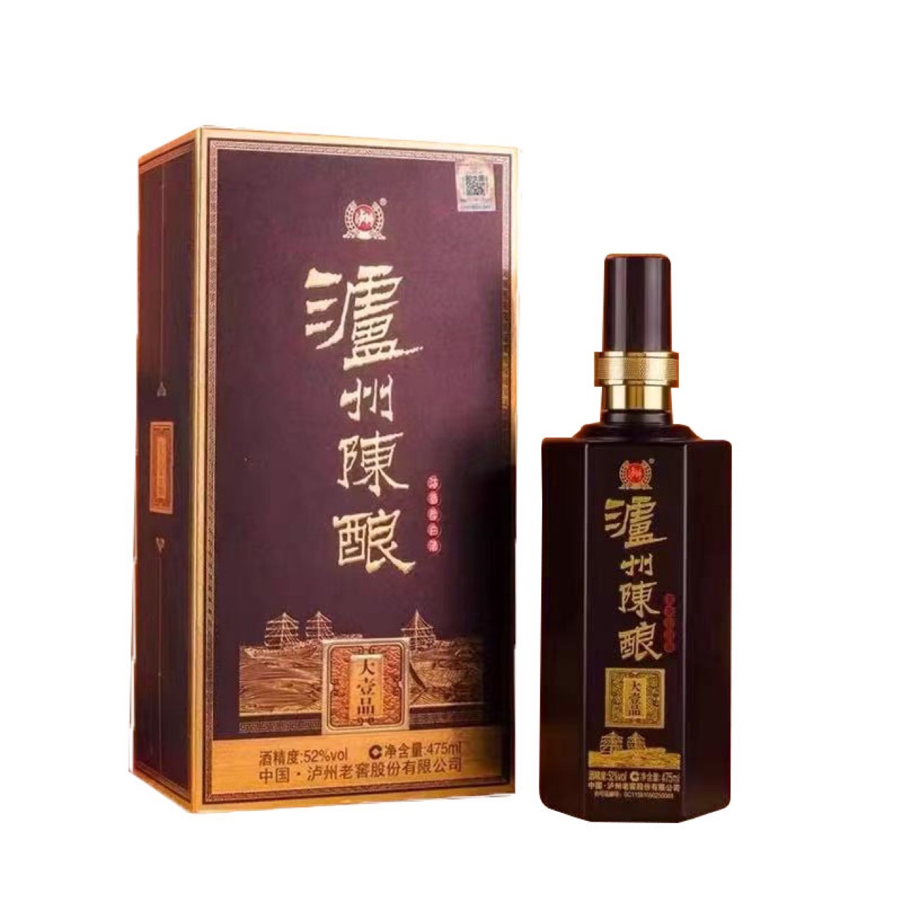 白酒批发 四川泸州陈酿大壹品酒 52度浓香型白酒 纯粮正品团购自