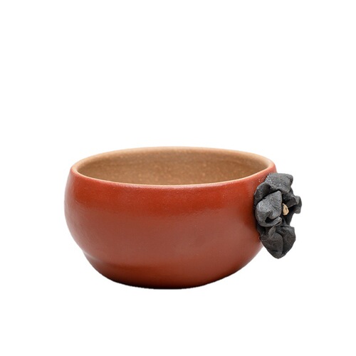 Wholesale Yixing Zisha Host Cups: Persimmon Teacups, Bionic 