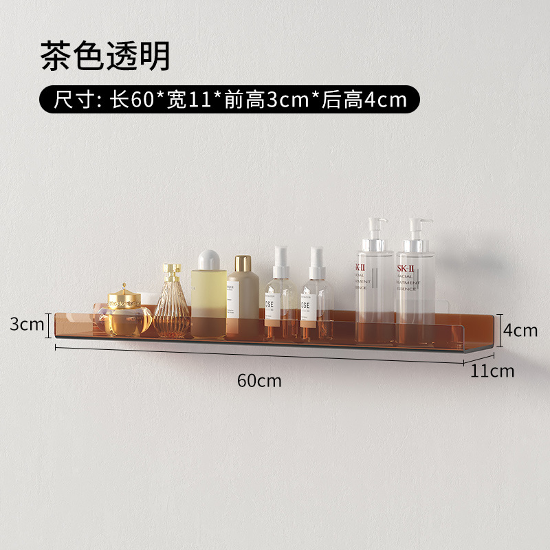 Nórdico ins estilo acrílico onda de agua partición estudio estante la pared estantería salón baño almacenamiento organizador