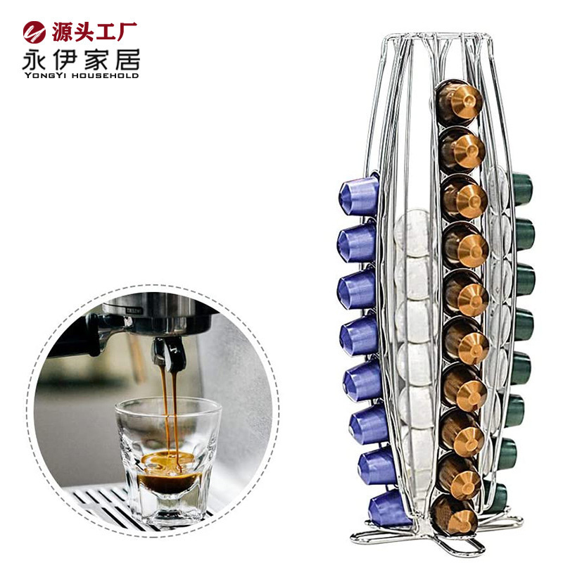 Yongyi Factory Nespresso40 Nespresso Coffee Capsule Rack Coffee Storage Display Rack Yongyi Factory Nespresso40 Nespresso Coffee Capsule Rack Coffee Storage Display Rack