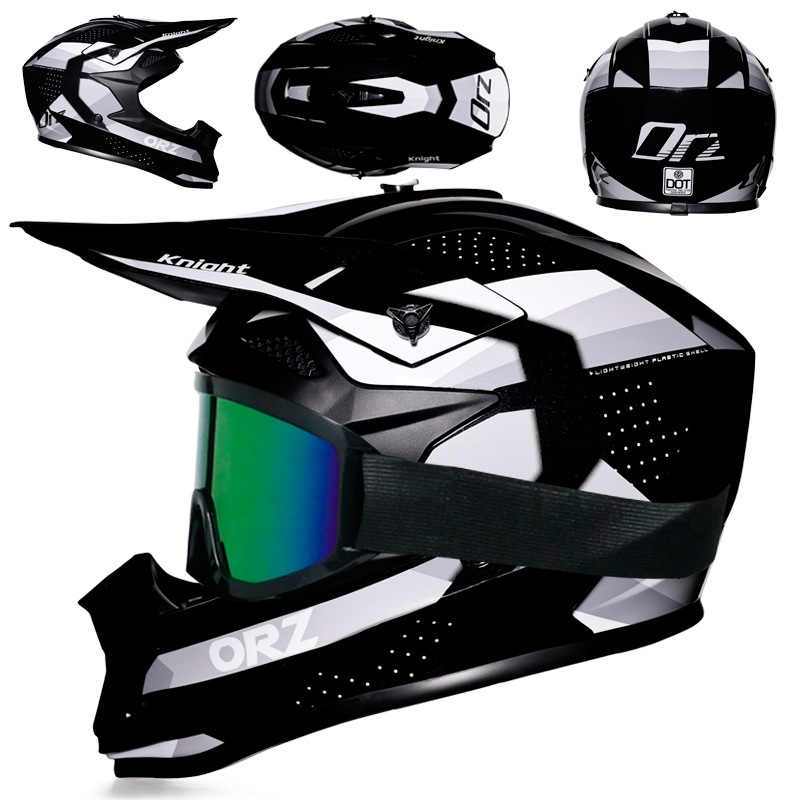 Orz transfronterizo consigue tres piezas de casco de equitación todoterreno O'Neal casco de hombres y mujeres Mountain Wild Racing transpirable casco todoterreno