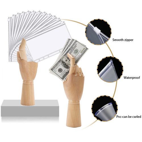 Cross-border A6 wire-bound notebook diary with marble texture leather PU 6-hole wire-o notebook cash budget