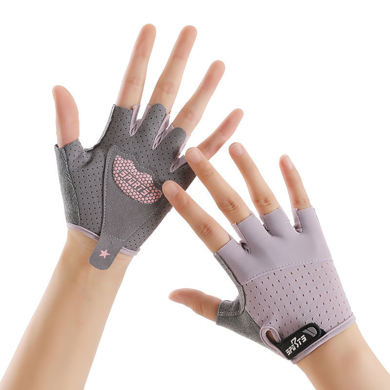 Guantes de ciclismo para niños medio dedo palma antipatinación hielo transpirable entrenamiento deportivo protector anti-desgaste guantes de ciclismo al aire libre