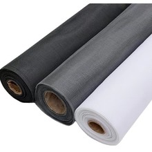 跨境防虫玻璃纤维隐形纱网黑色白色灰色长度1-100米纱窗跨境专供