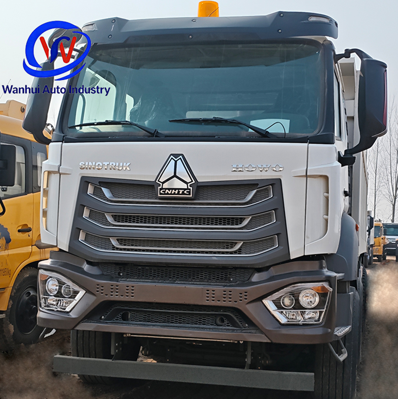 Sinotruk Howo 6×4 front-four-wheel-rear-eight-wheel dump truck for transporting soil, gravel, and sand