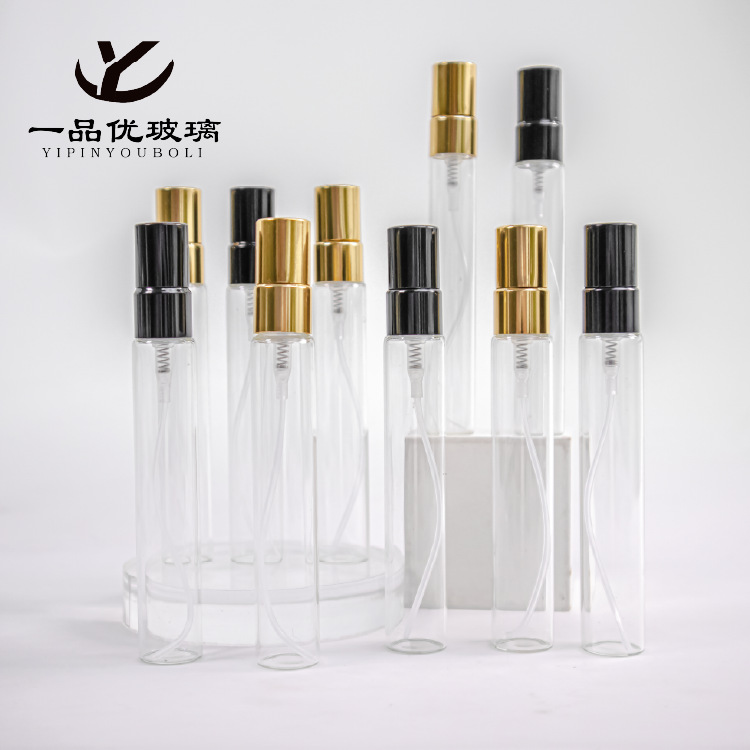 35ml透明细长西林瓶 玻璃口服液瓶 卡口冻干粉瓶管式药瓶源头厂家