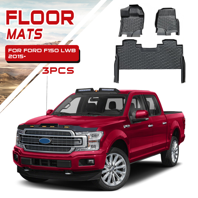 TXR para las alfombrillas de coche Ford F150 alfombrillas impermeables para aves rapaces alfombrillas para pies Floor Mats TPE